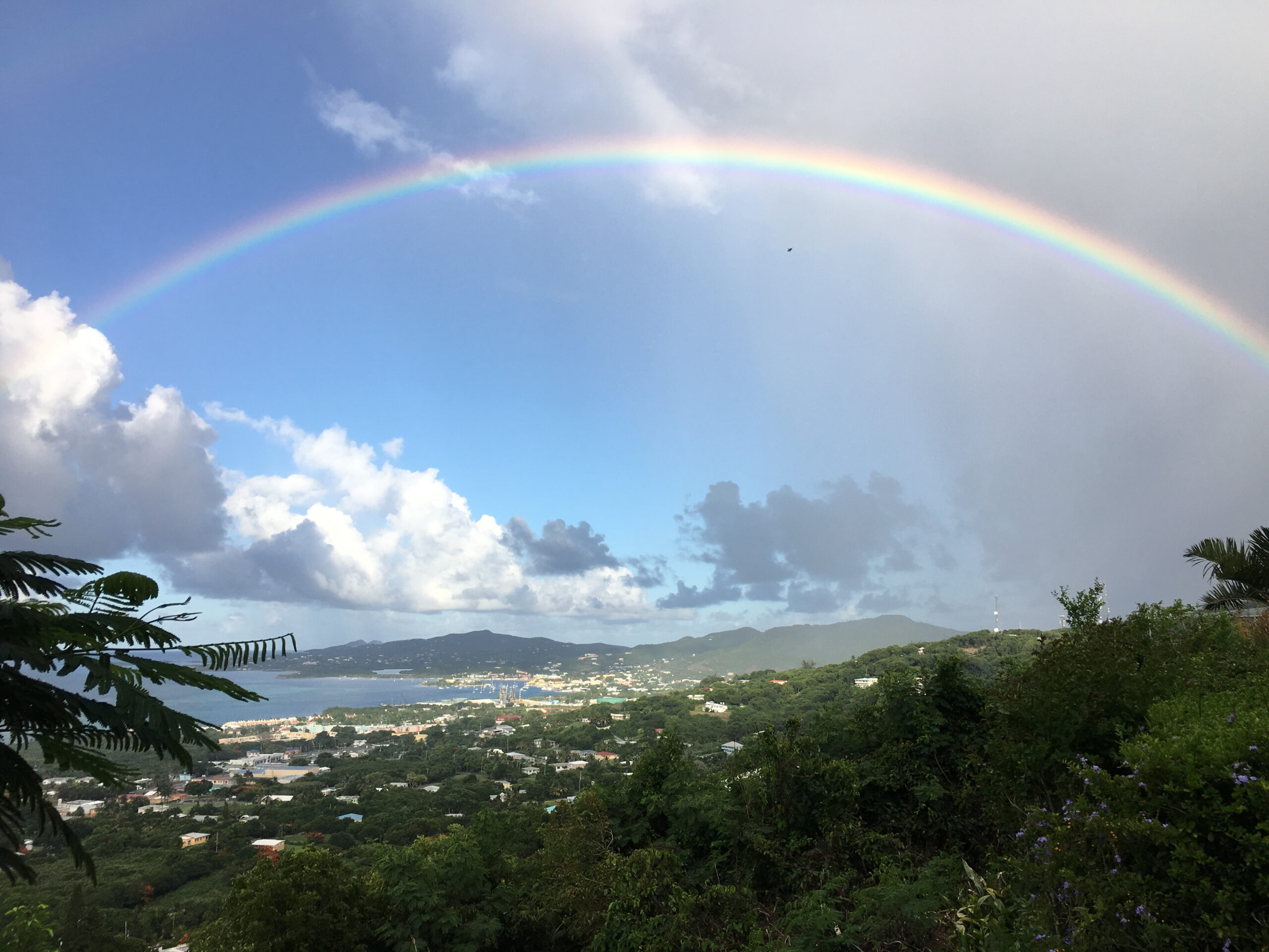 Rainbow in St Croix