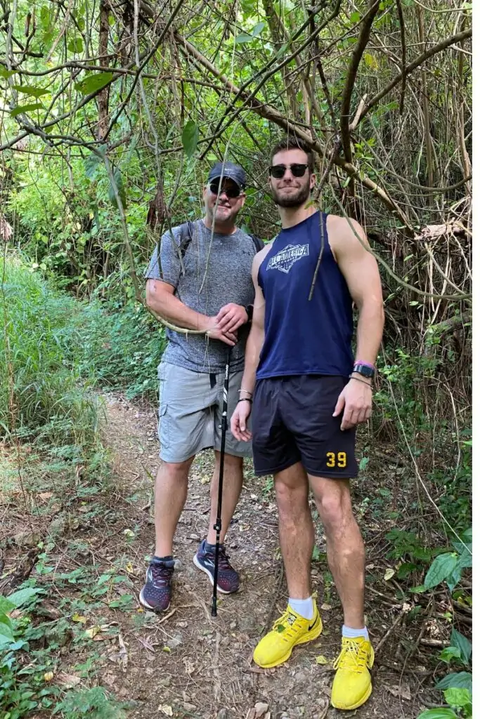 hiking Hamm's Bluff