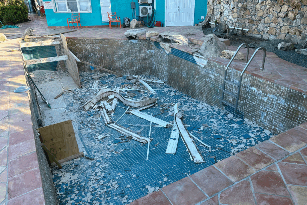 Tile Removal from pool