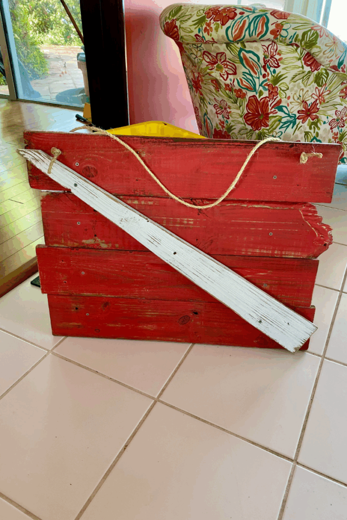 Casa de Vista's 1st official (one of a kind) Upcycled Driver Down Sign