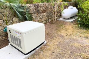 Generator install at Casa de Vista