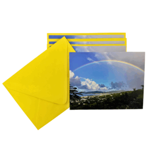 Rainbow View Notecards- Set of 4