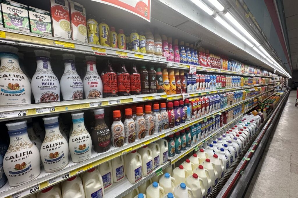 Neatly Stocked Shelves