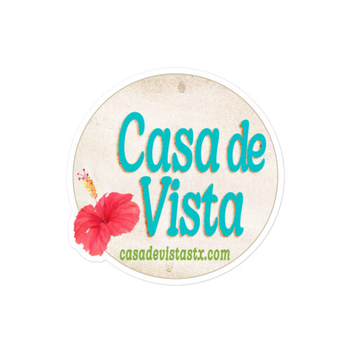 Casa de Vista Logo Die-cut stickers
