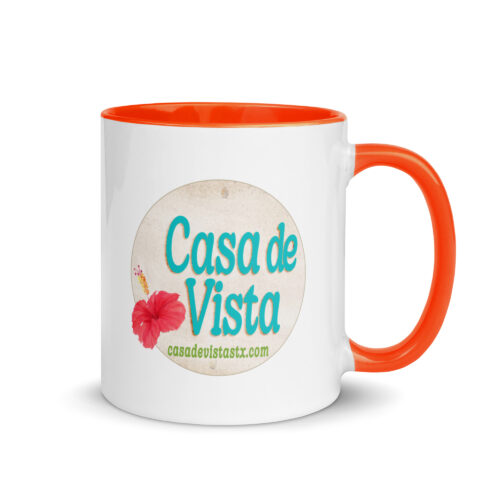 Casa de Vista Logo Mug with Color Inside